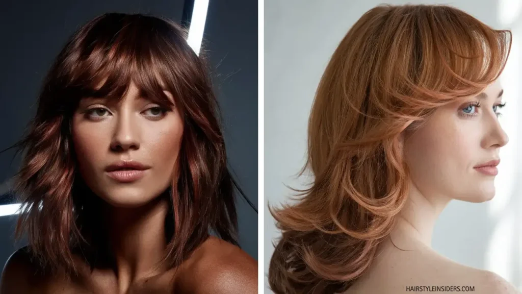 Medium Textured Haircuts