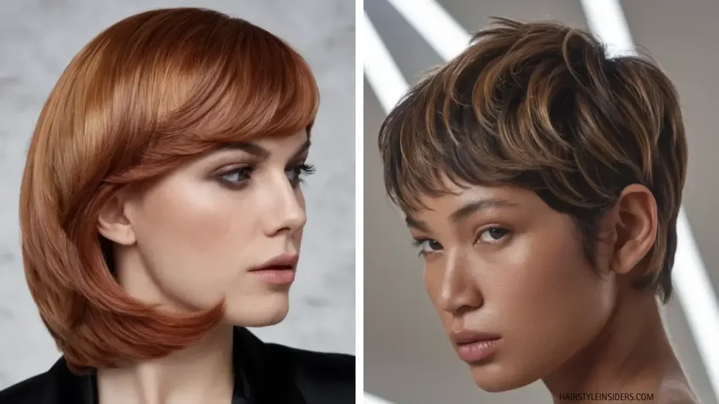 Short Asymmetrical Haircuts