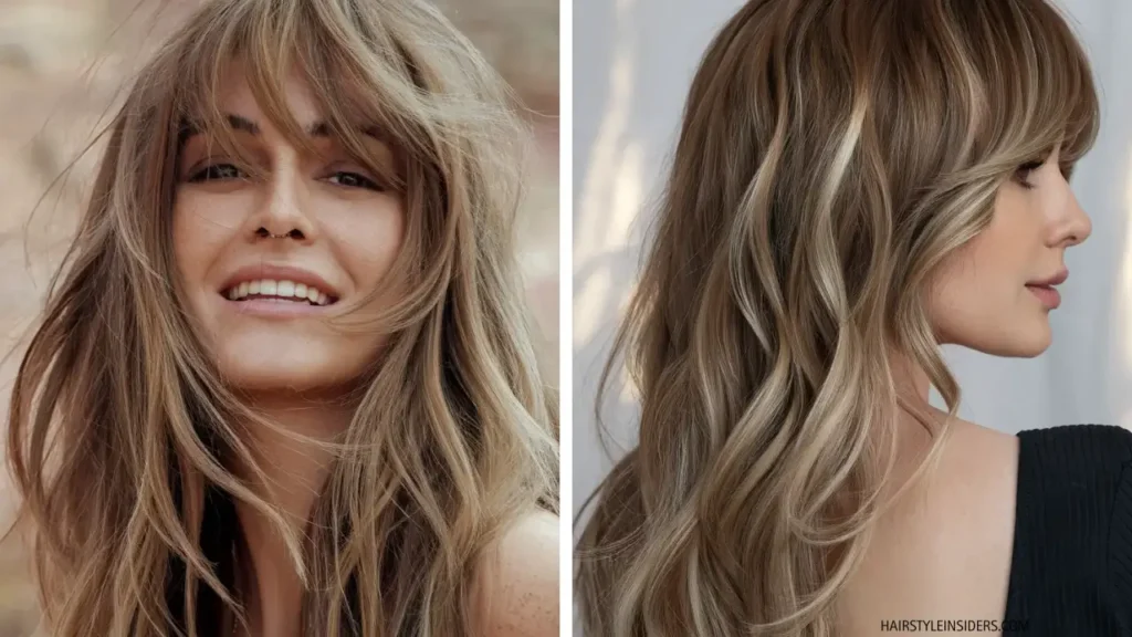 Long Hairstyles with Bangs